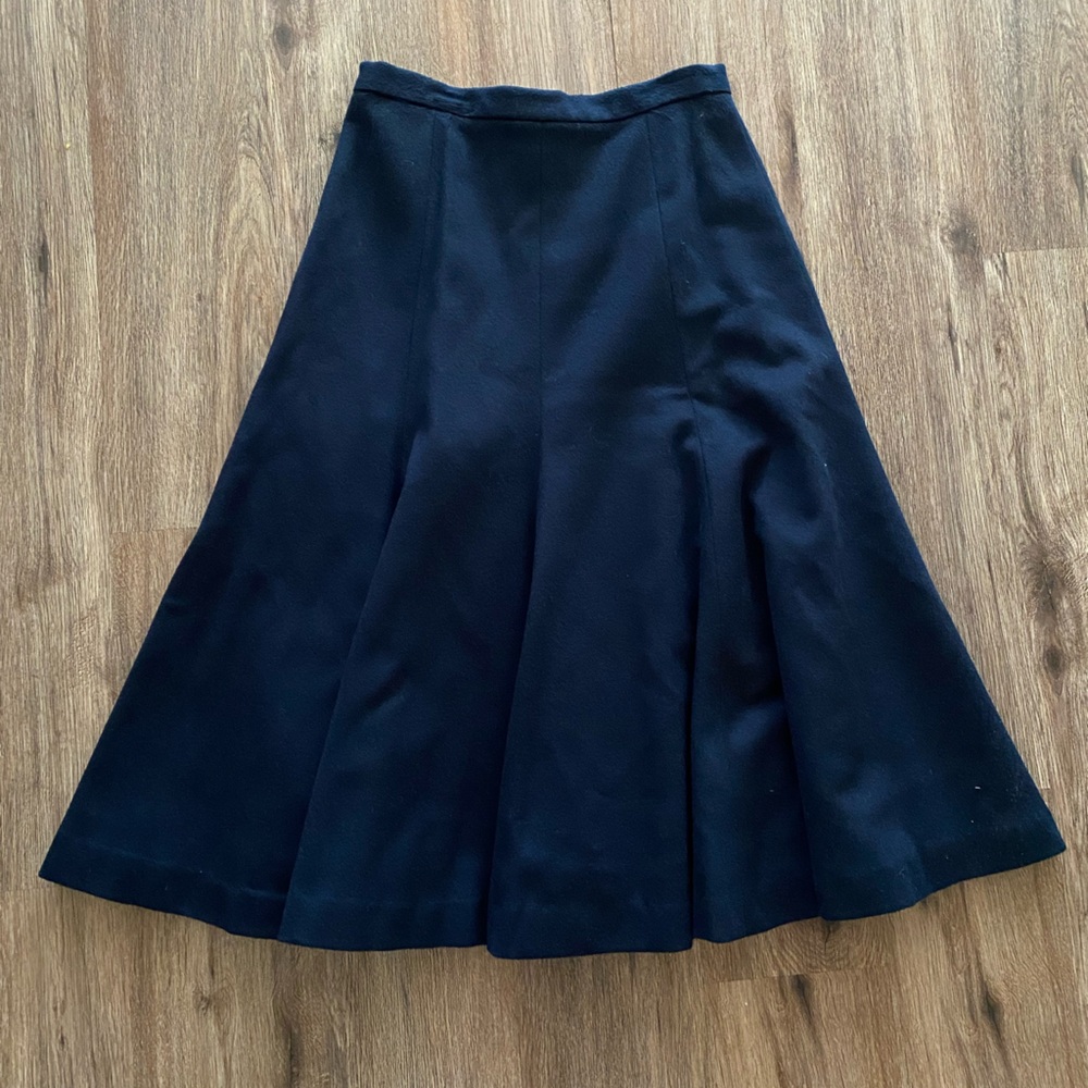 A Line Wool Women's Skirt